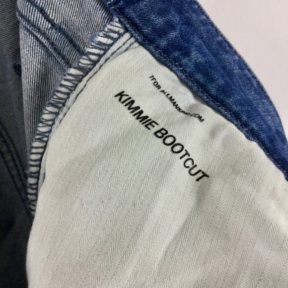 7 For All Mankind Kimmie Bootcut Jeans Size 34 - Picture 8 of 15